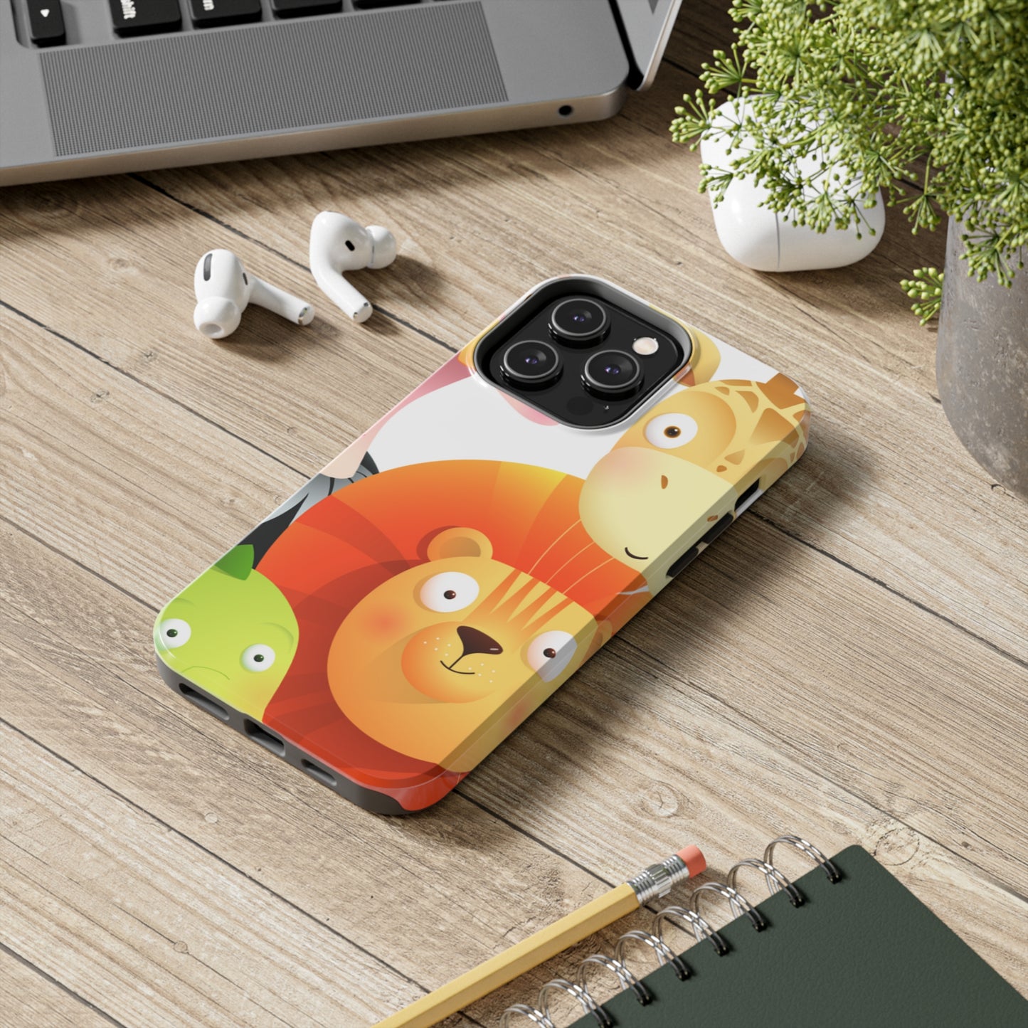 Cute Animals Apple Iphone Tough Phone Cases