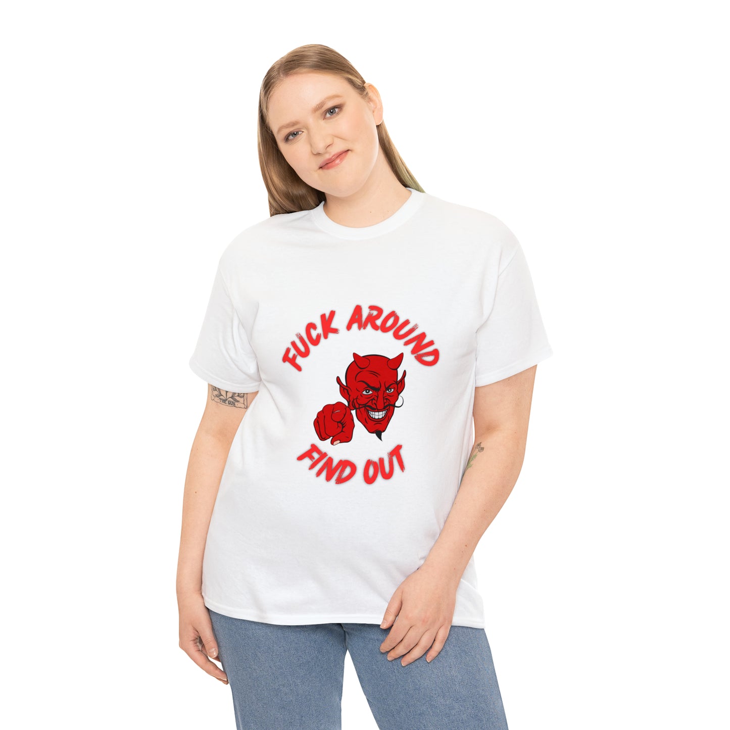 Devilish Warning T-Shirt: 'F*** Around Find Out