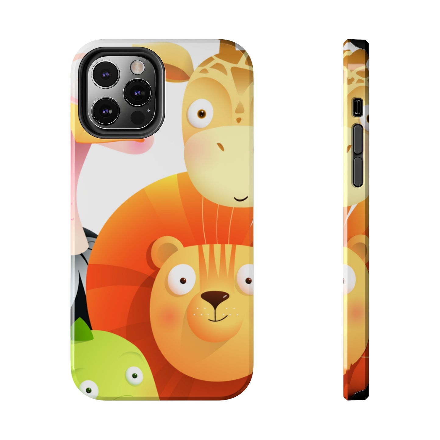 Cute Animals Design Tough Phone Case for Apple iPhone