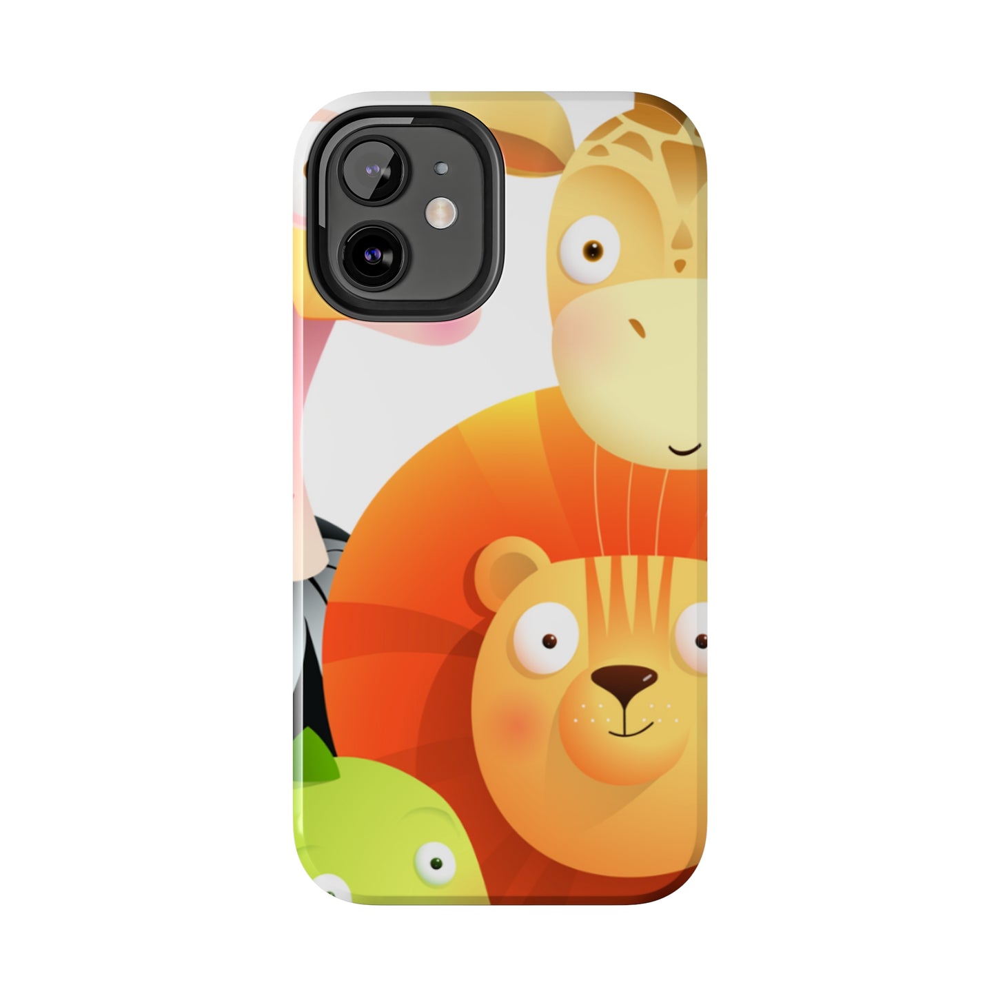 Cute Animals Design Tough Phone Case for Apple iPhone