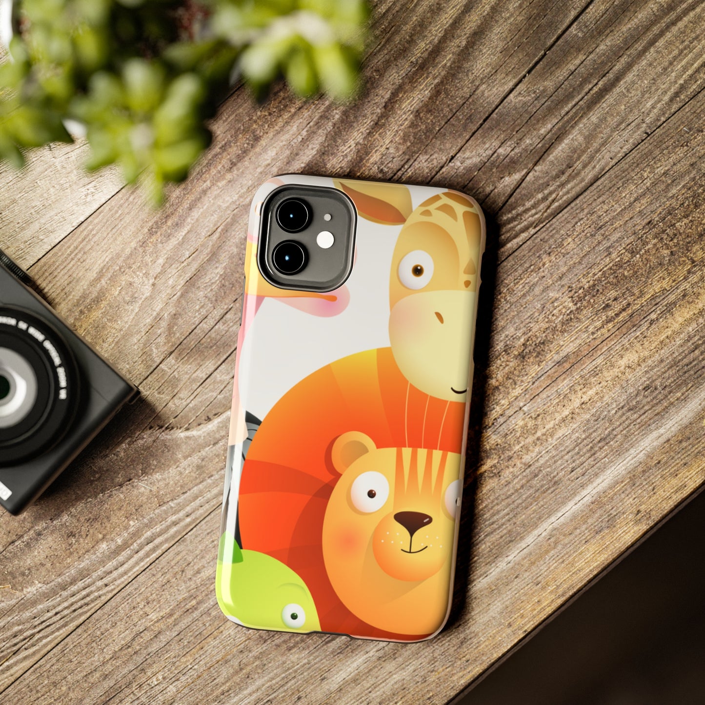 Cute Animals Apple Iphone Tough Phone Cases