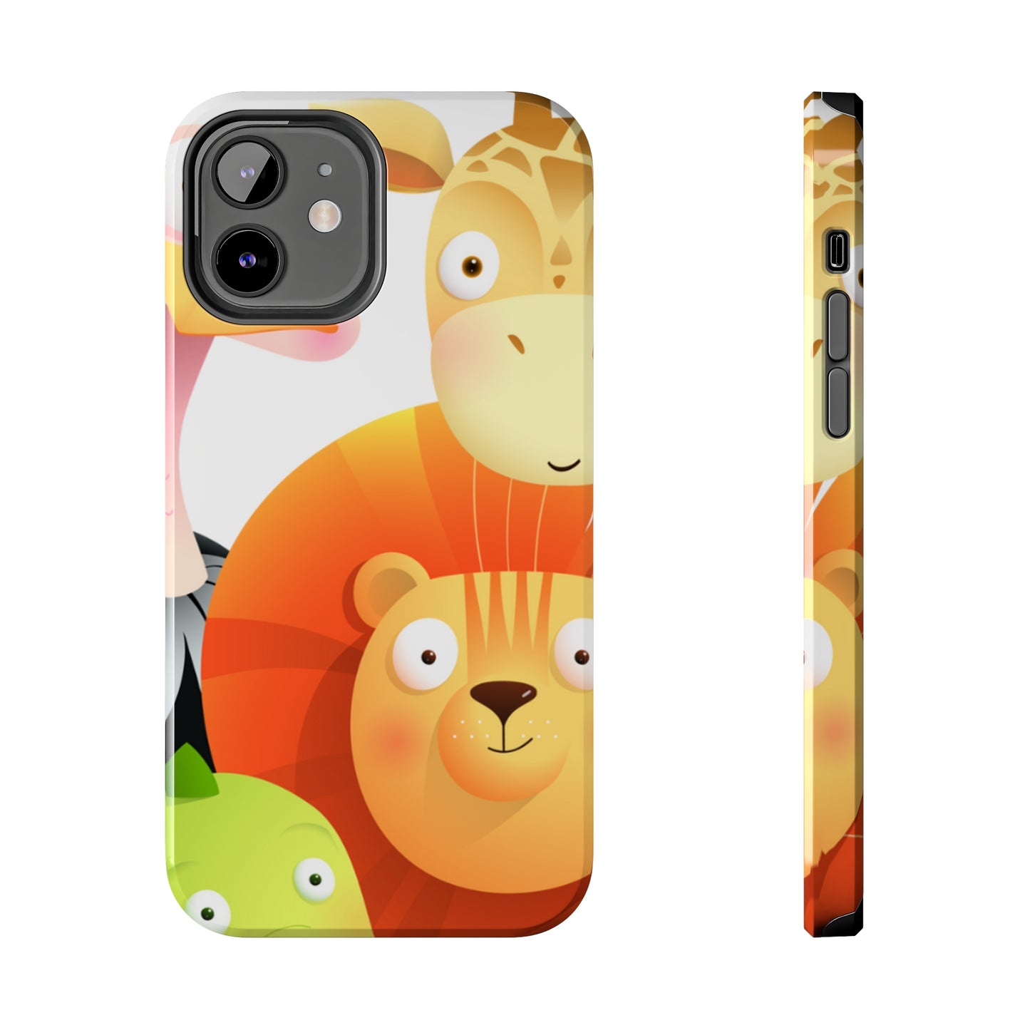 Cute Animals Design Tough Phone Case for Apple iPhone