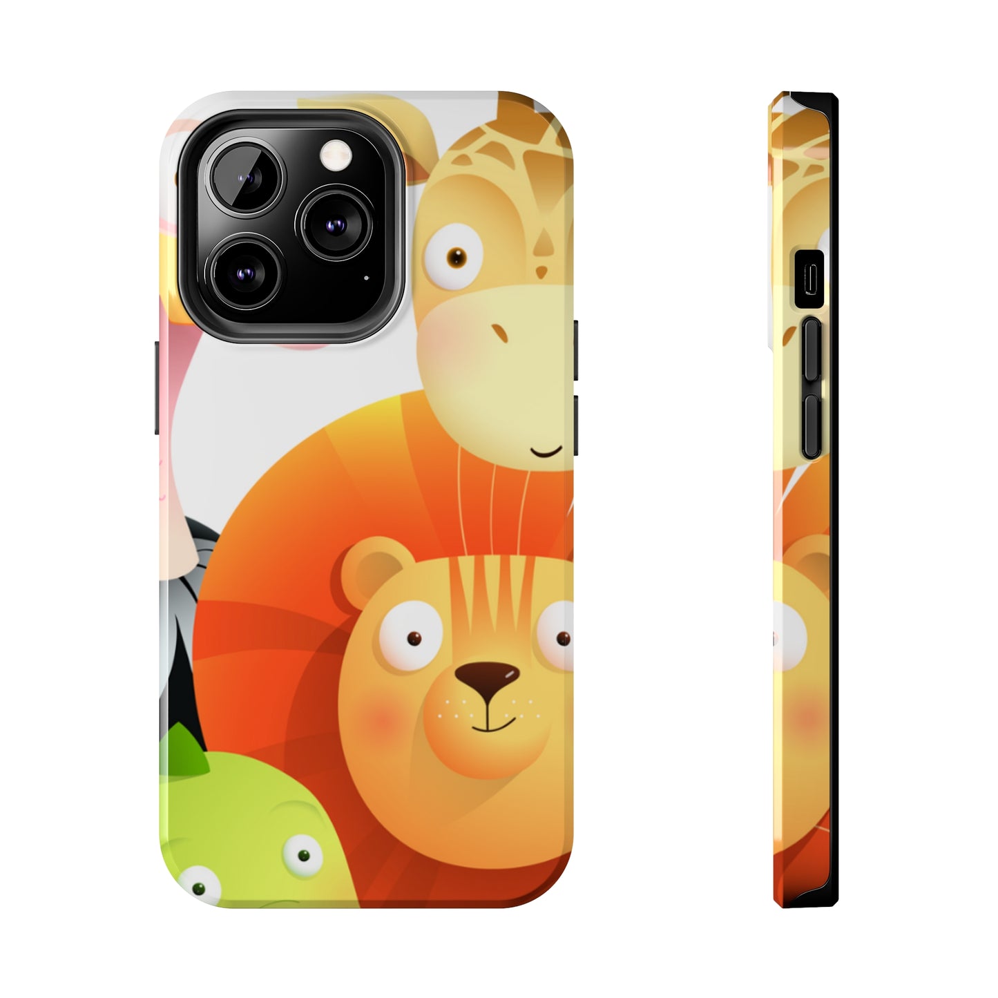 Cute Animals Design Tough Phone Case for Apple iPhone