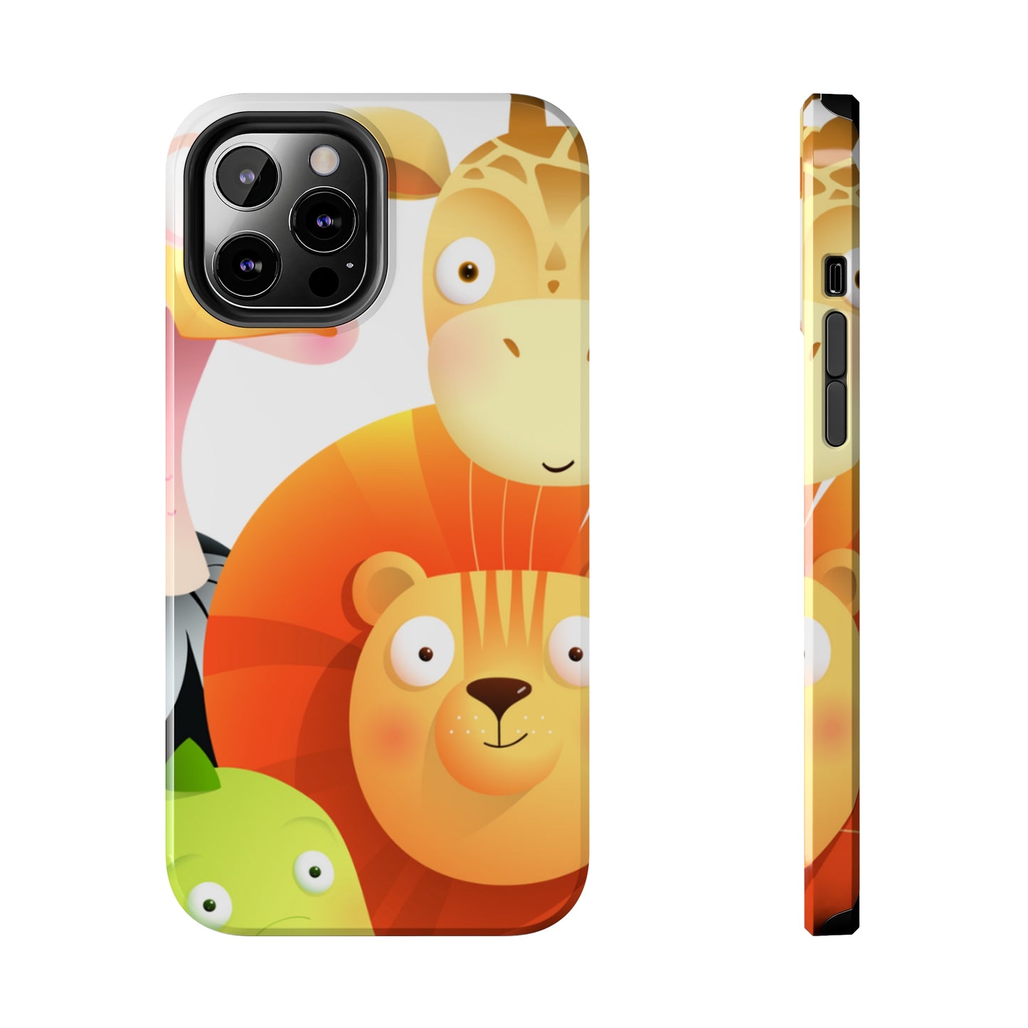 Cute Animals Design Tough Phone Case for Apple iPhone