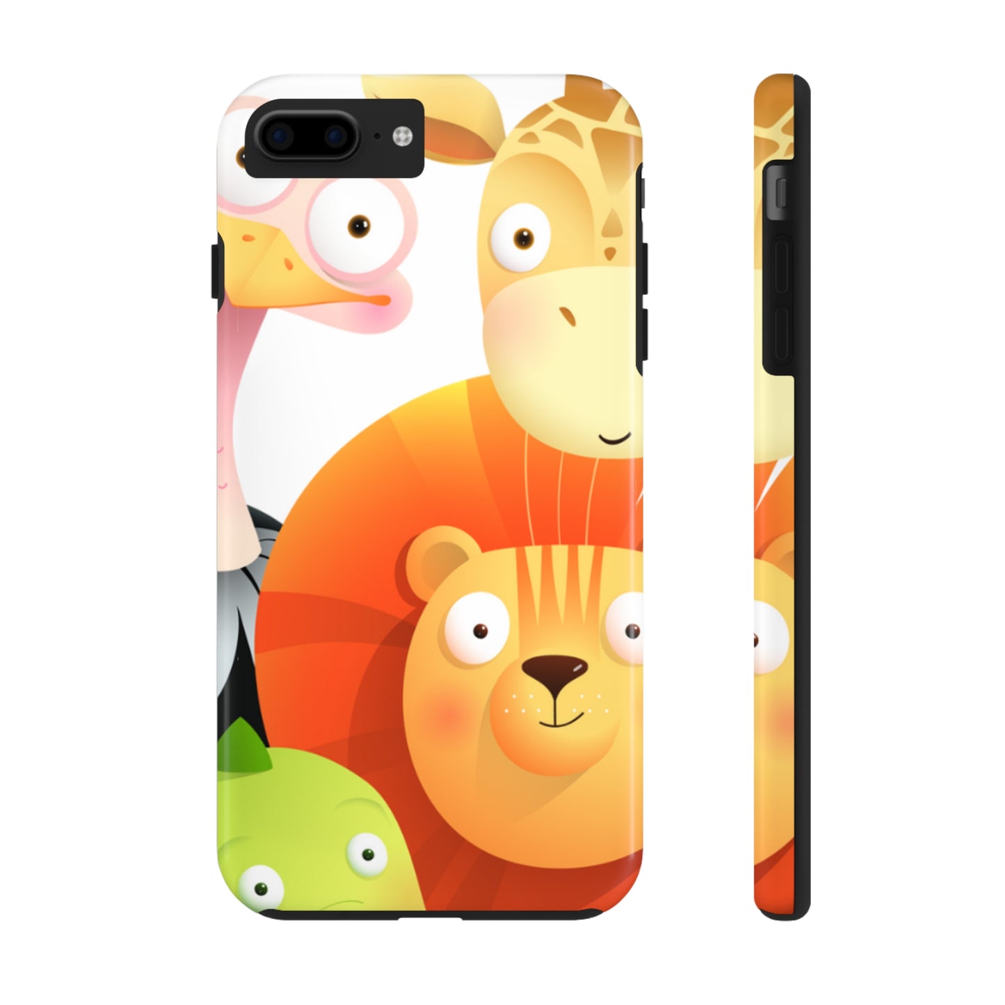 Cute Animals Design Tough Phone Case for Apple iPhone