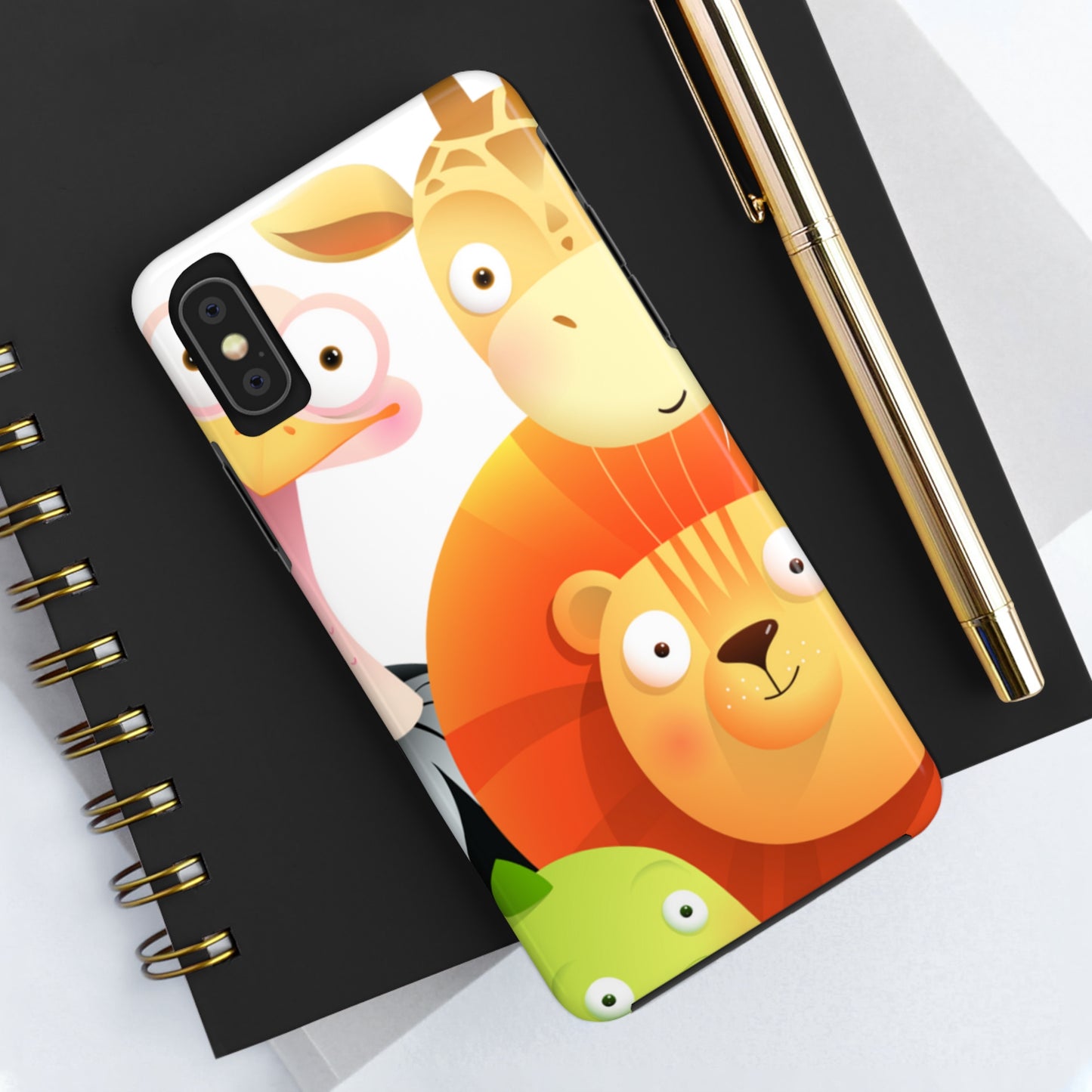 Cute Animals Apple Iphone Tough Phone Cases