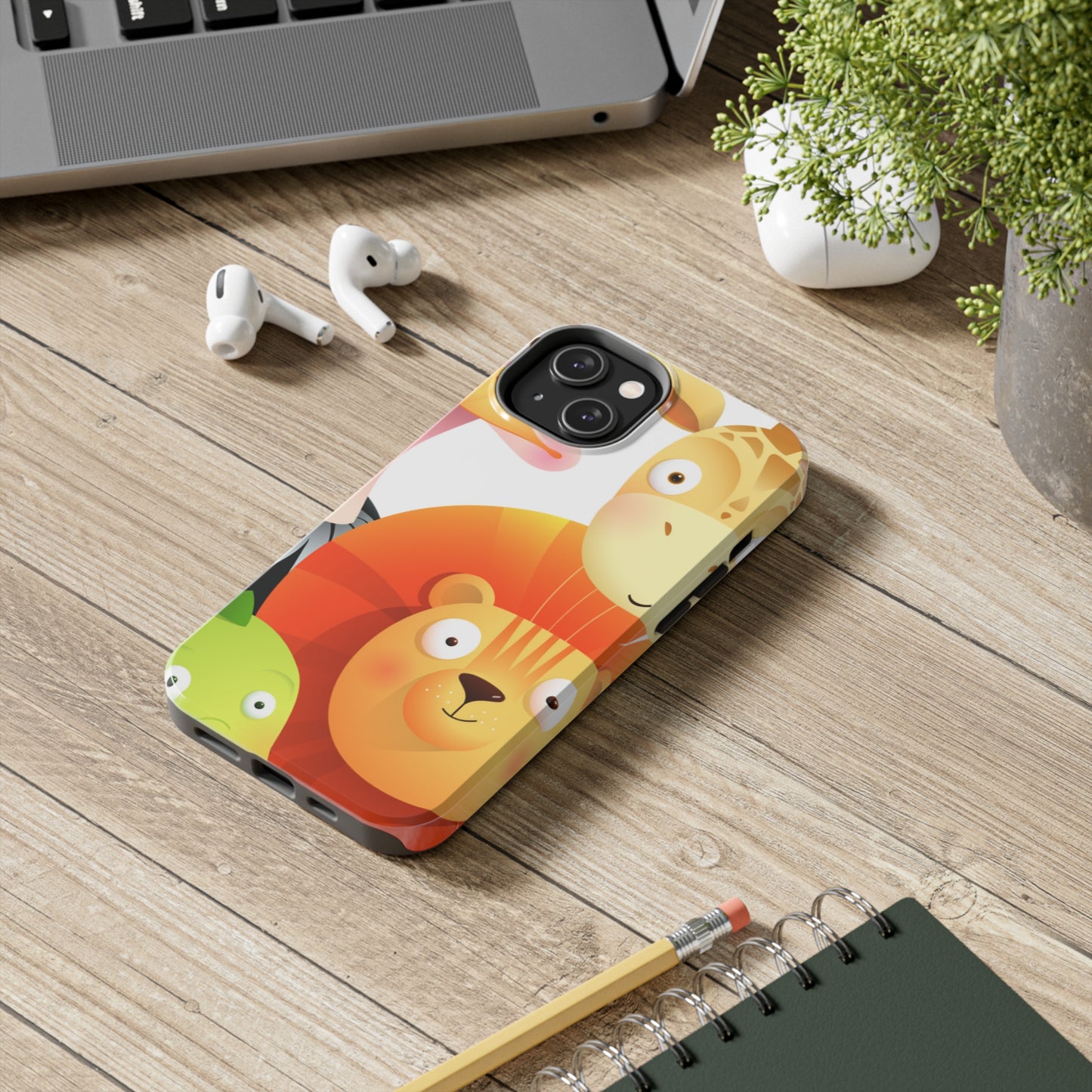 Cute Animals Apple Iphone Tough Phone Cases