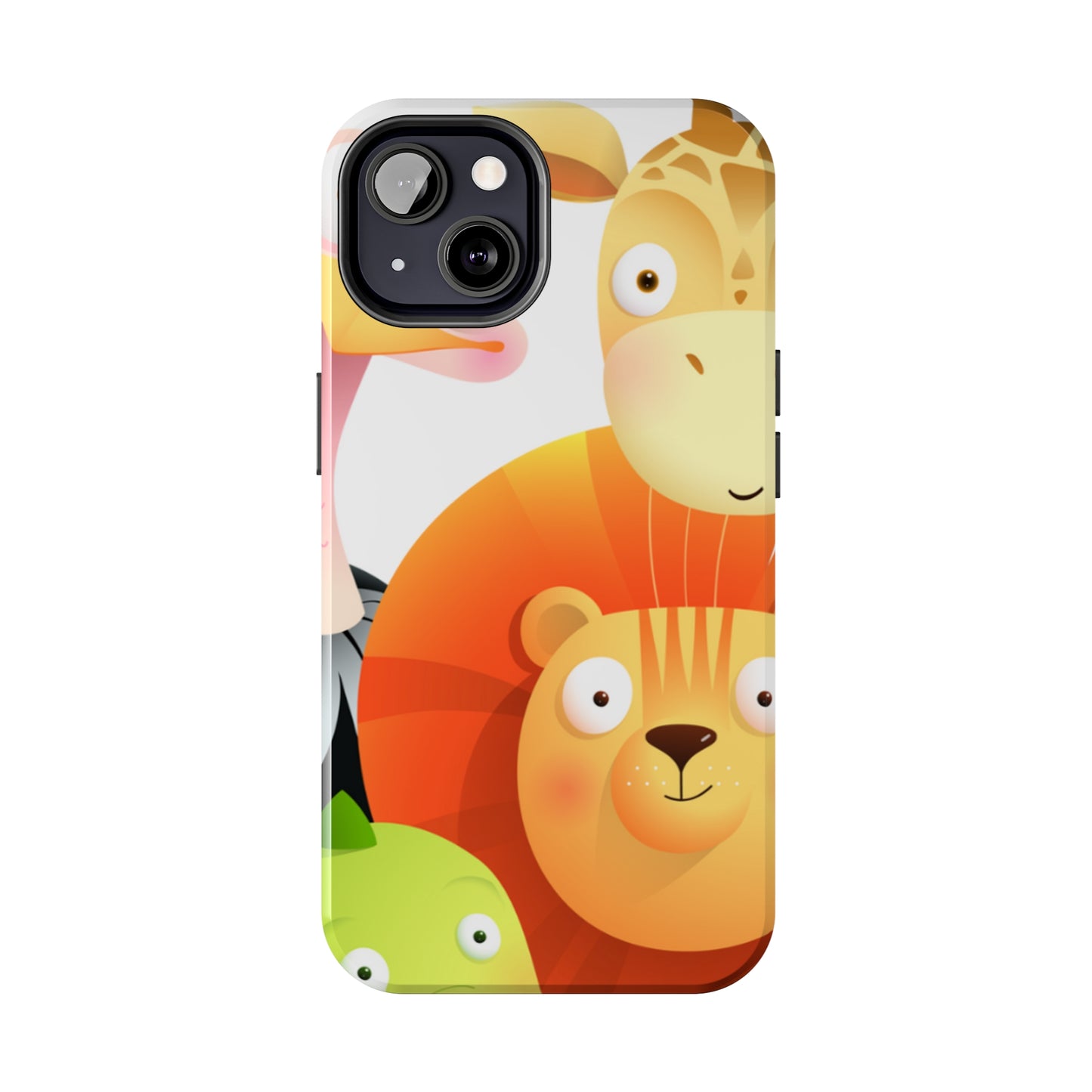 Cute Animals Design Tough Phone Case for Apple iPhone