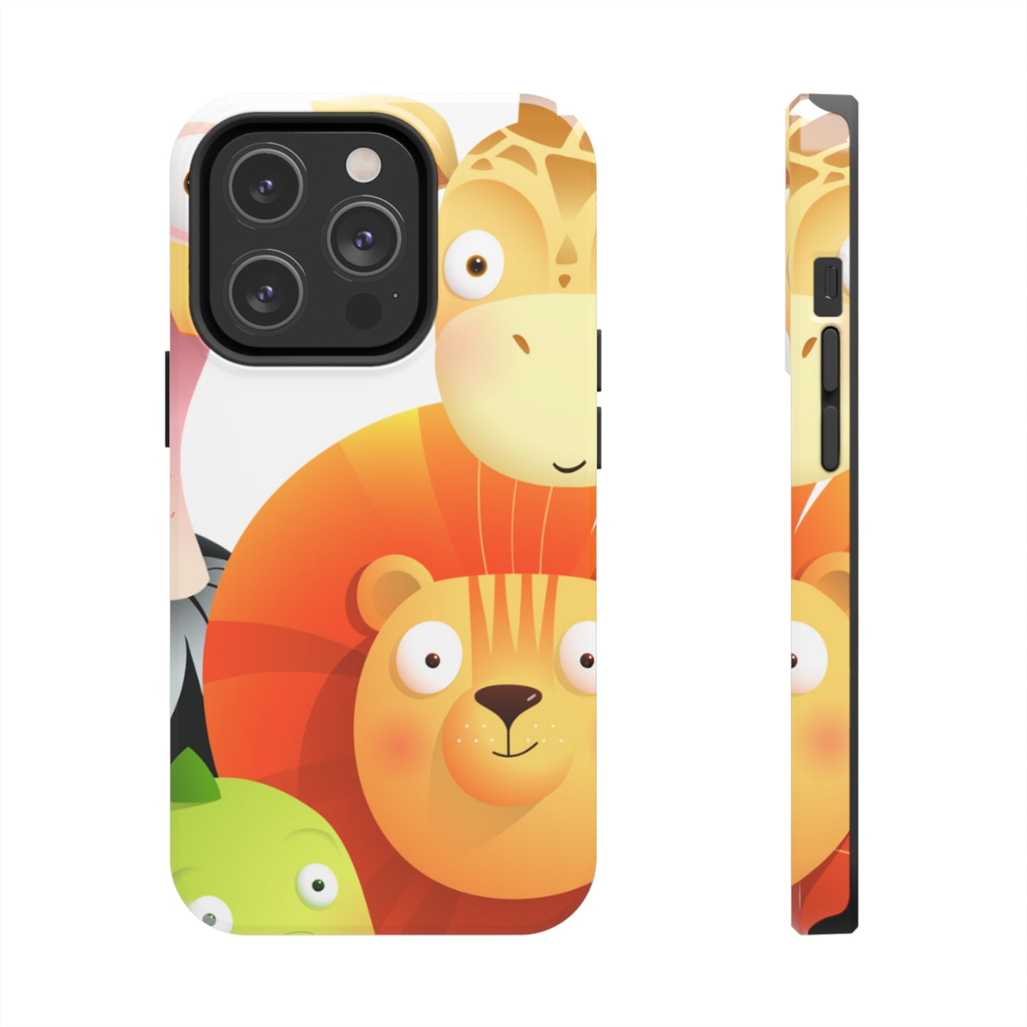 Cute Animals Design Tough Phone Case for Apple iPhone