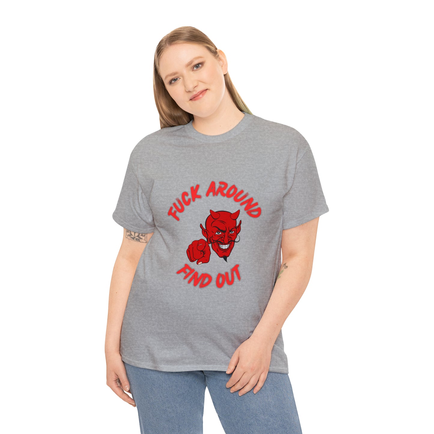 Devilish Warning T-Shirt: 'F*** Around Find Out