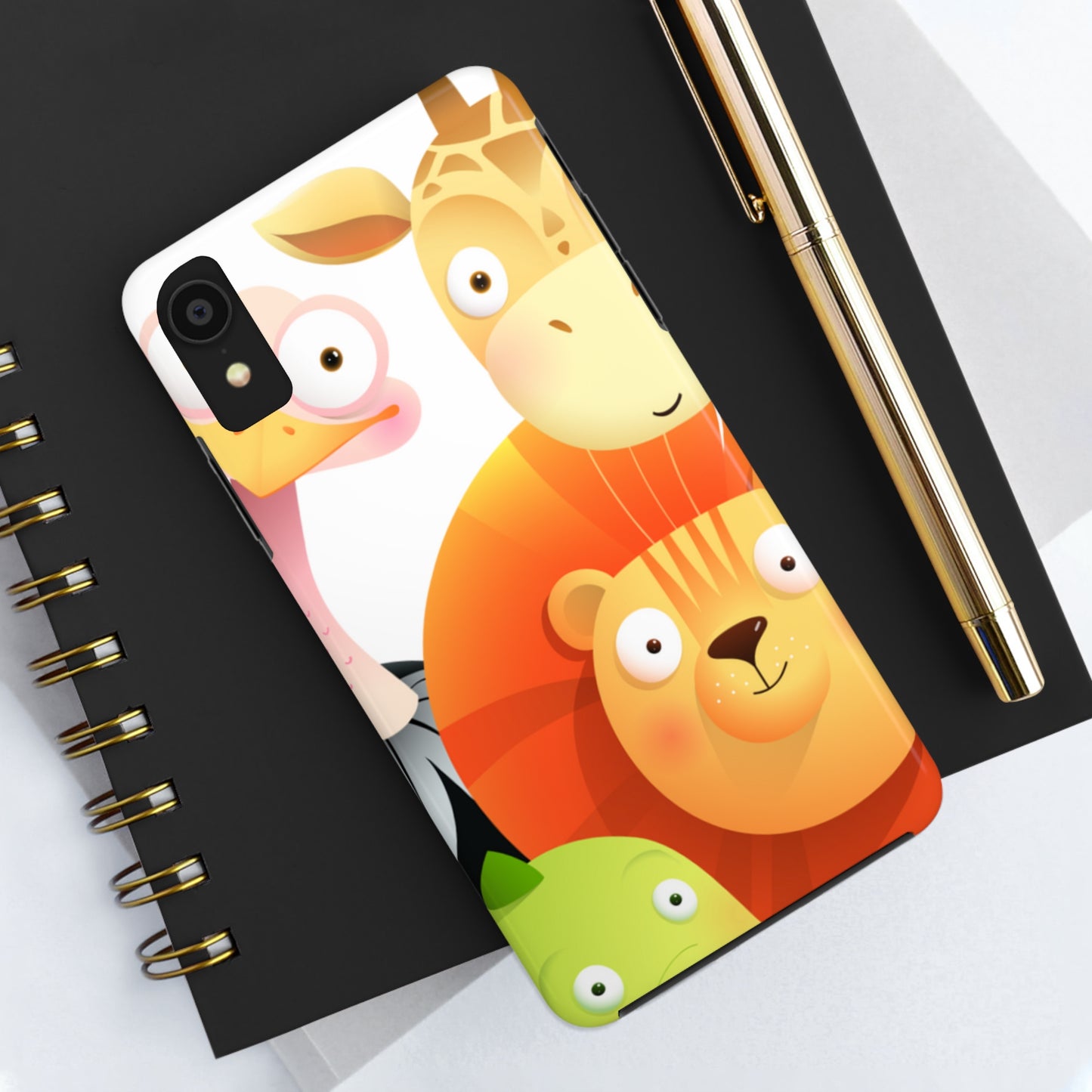 Cute Animals Apple Iphone Tough Phone Cases