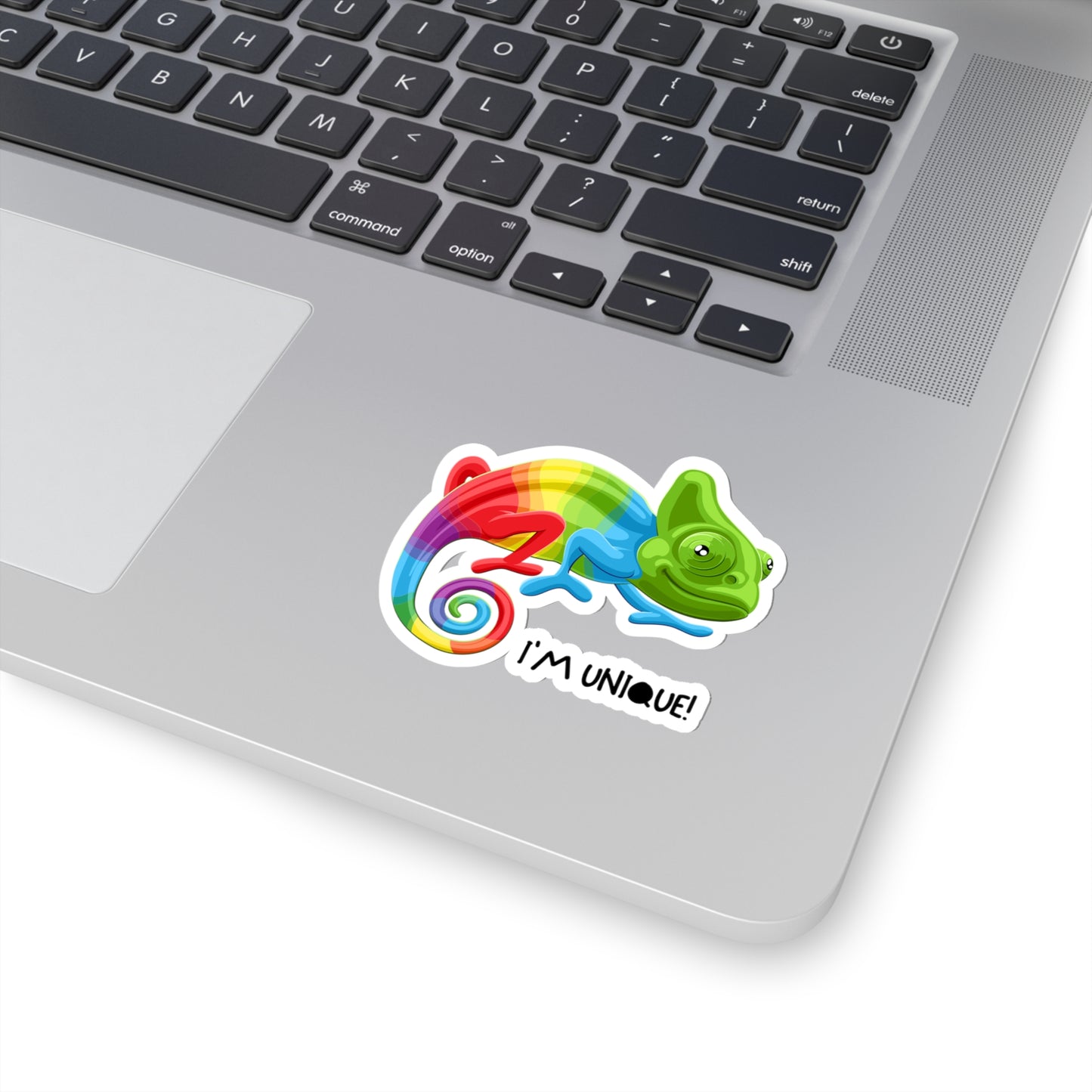 IM UNIQUE COLORFUL CHAMELEON Kiss-Cut Stickers