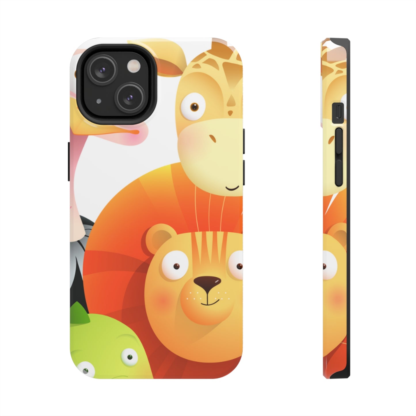 Cute Animals Design Tough Phone Case for Apple iPhone