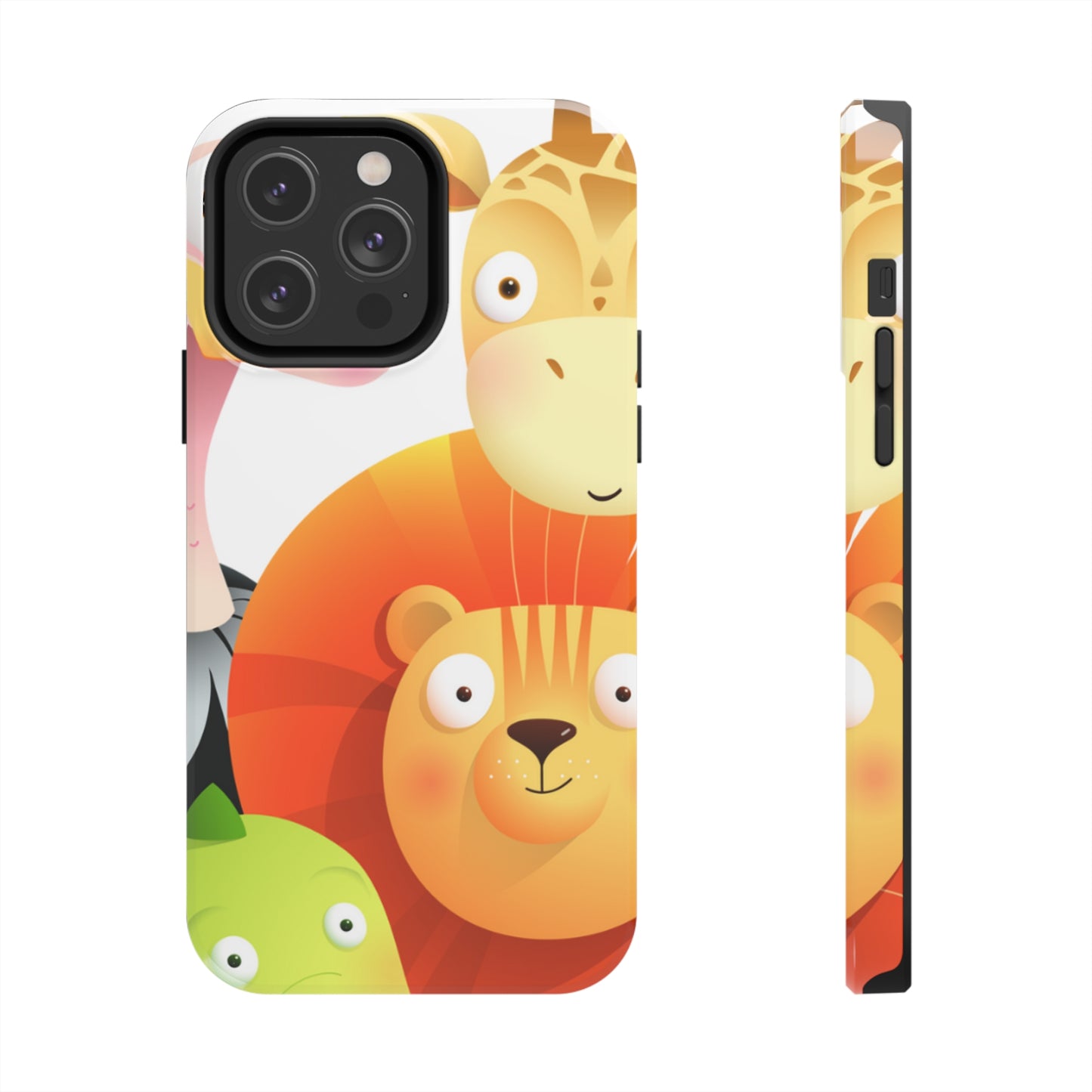 Cute Animals Design Tough Phone Case for Apple iPhone