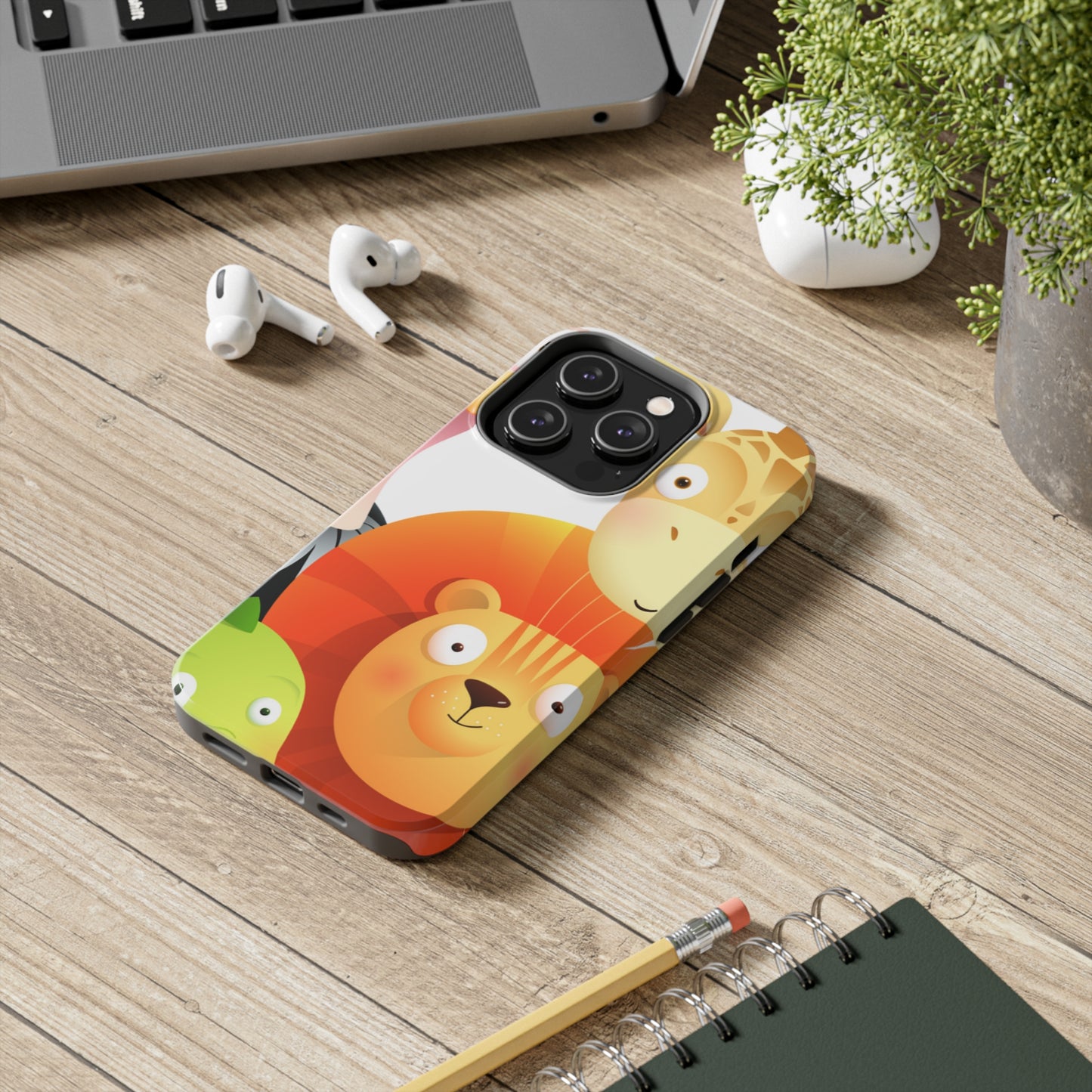 Cute Animals Apple Iphone Tough Phone Cases