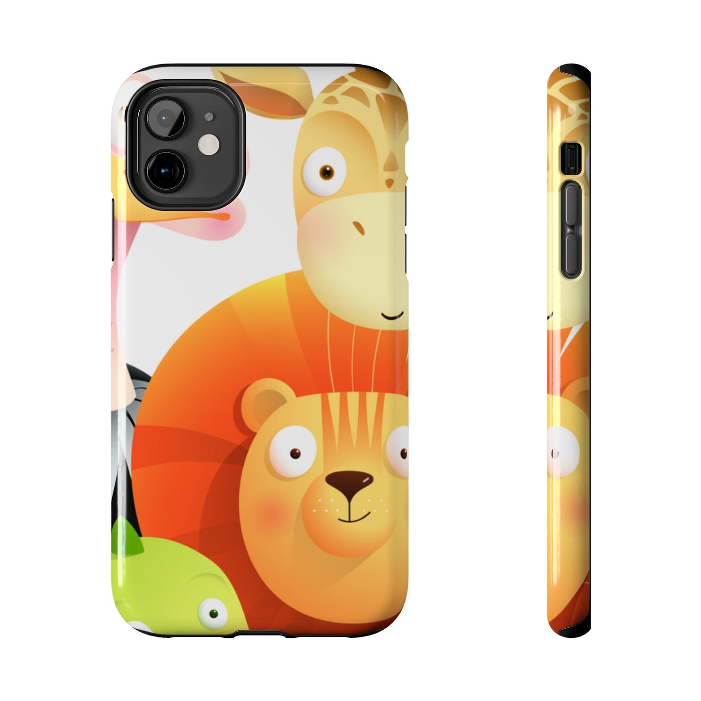 Cute Animals Apple Iphone Tough Phone Cases