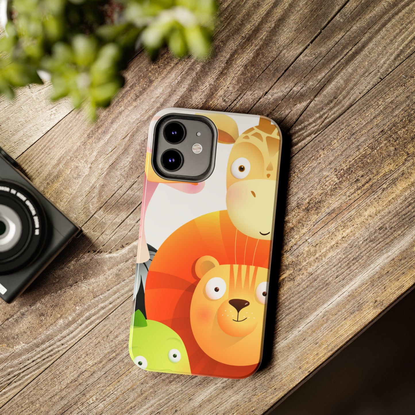 Cute Animals Apple Iphone Tough Phone Cases