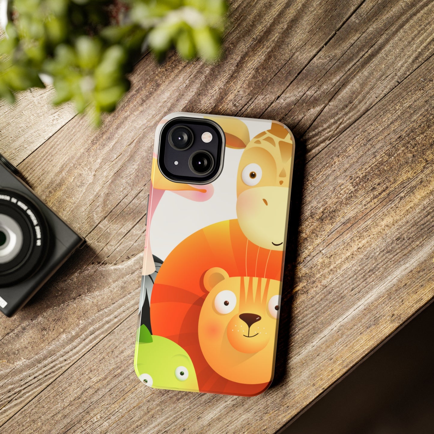 Cute Animals Apple Iphone Tough Phone Cases