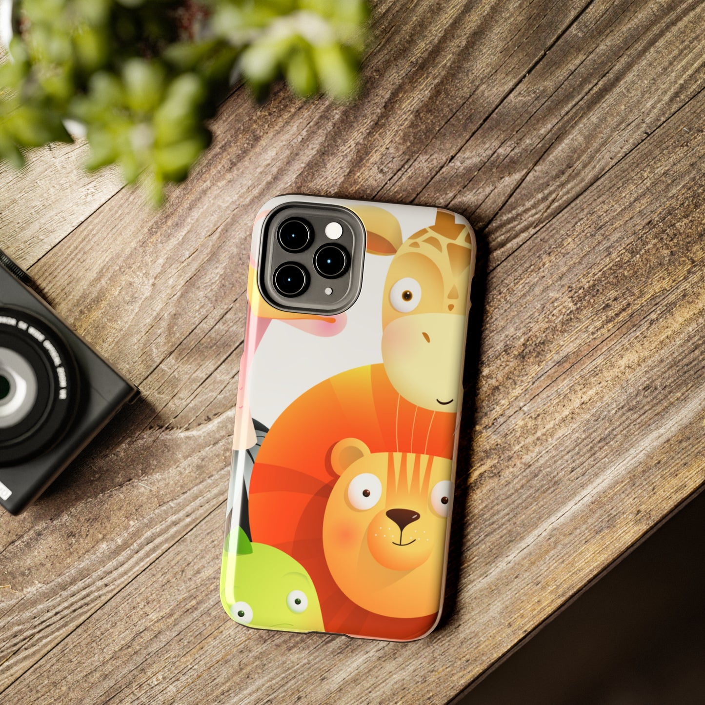 Cute Animals Apple Iphone Tough Phone Cases