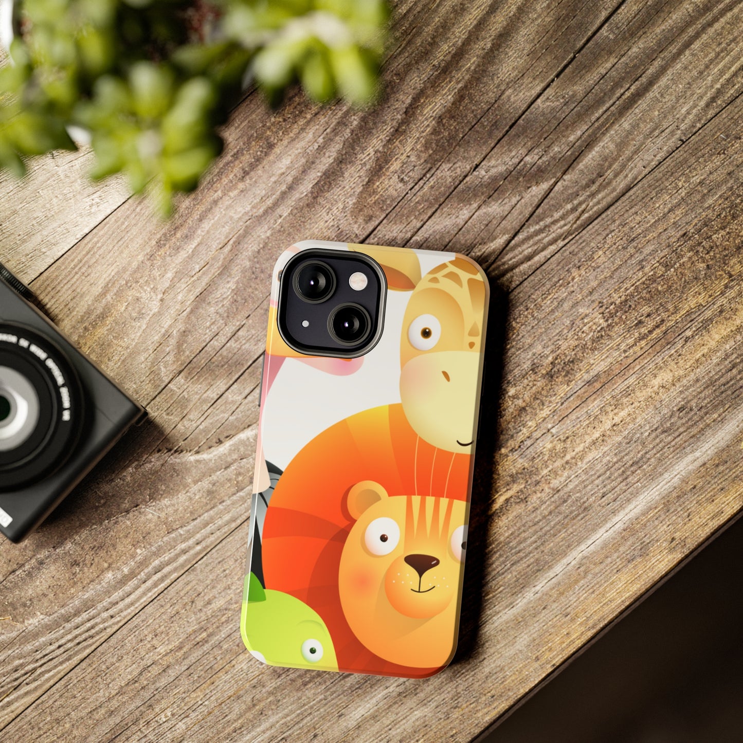 Cute Animals Apple Iphone Tough Phone Cases