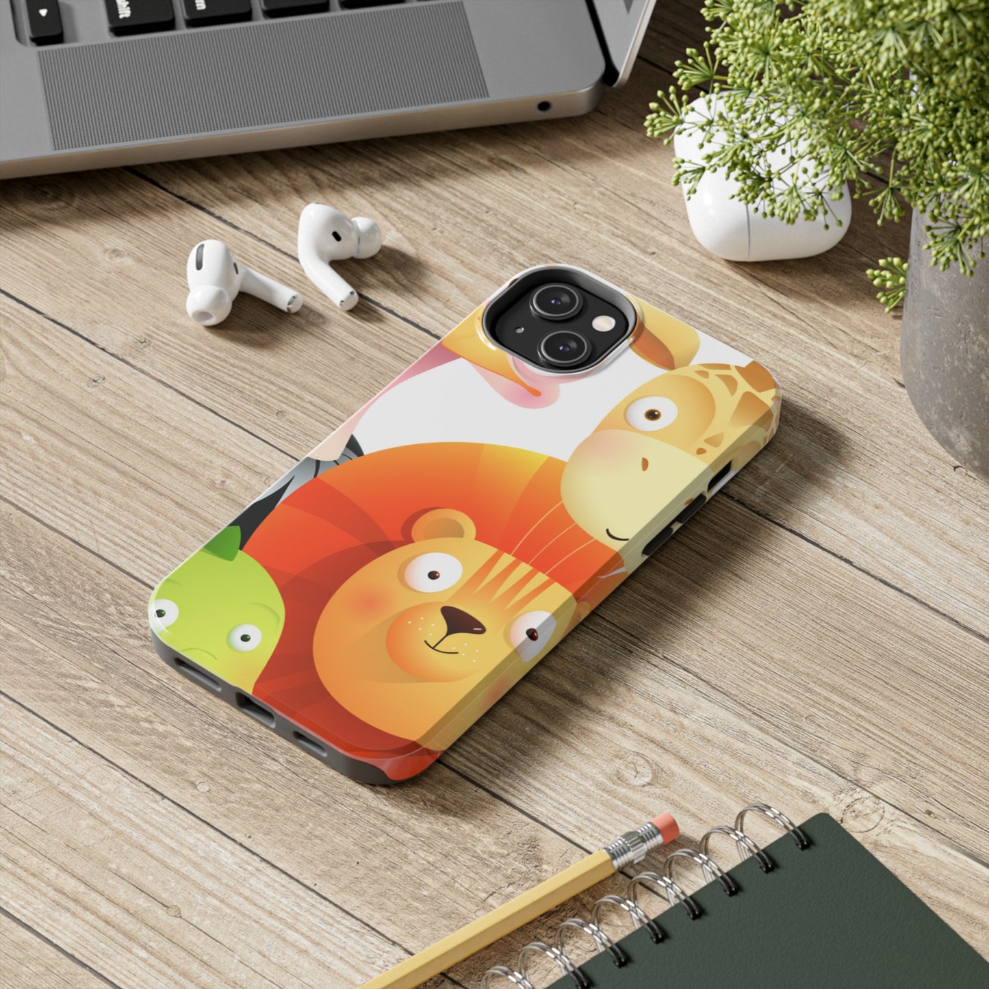 Cute Animals Apple Iphone Tough Phone Cases