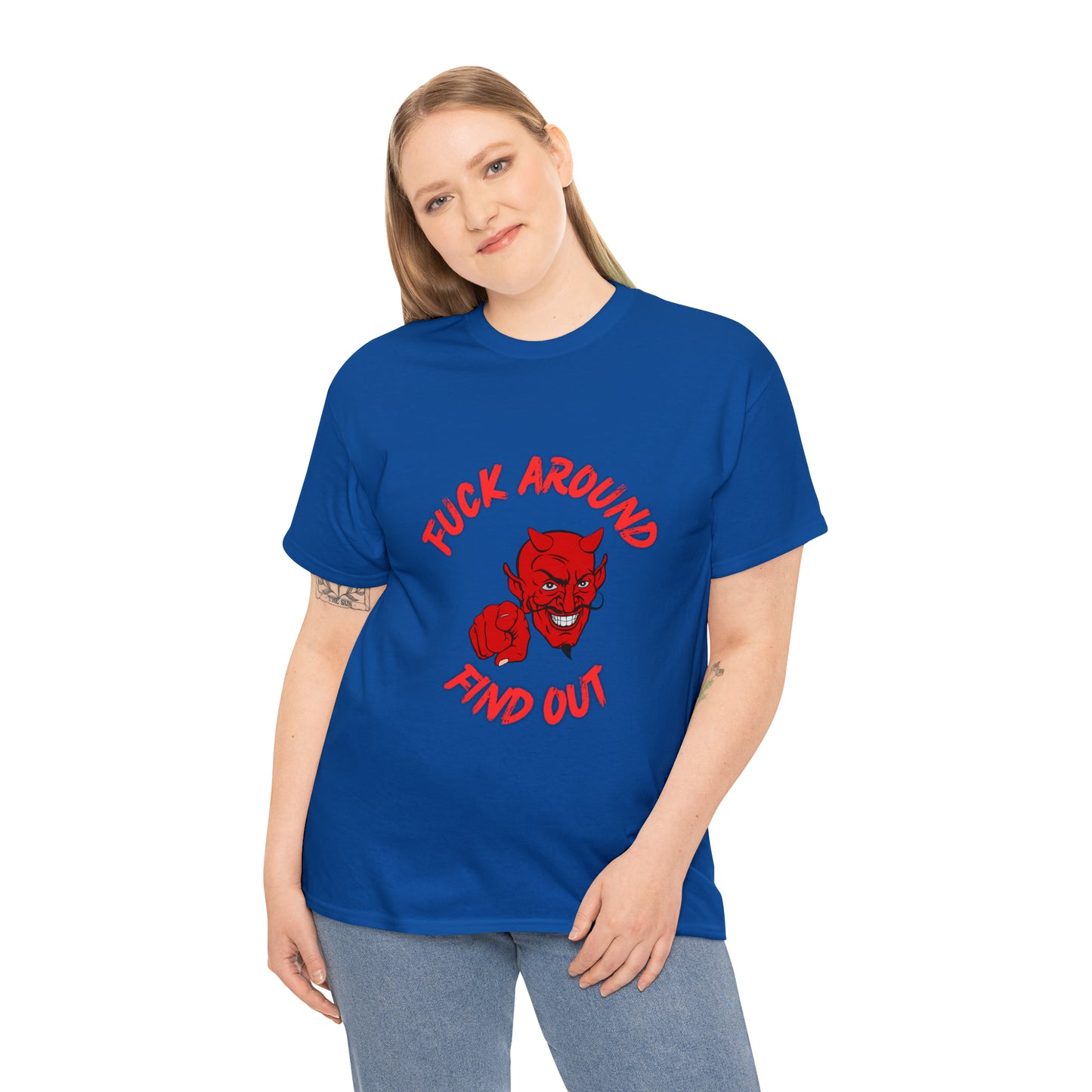 Devilish Warning T-Shirt: 'F*** Around Find Out