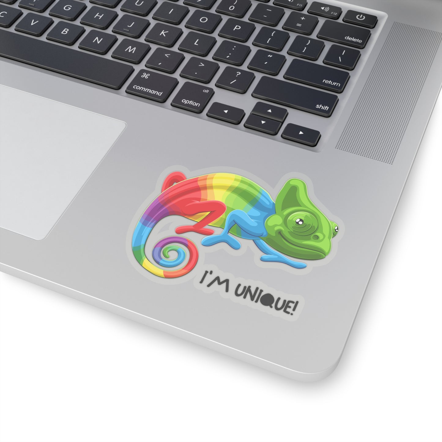 IM UNIQUE COLORFUL CHAMELEON Kiss-Cut Stickers