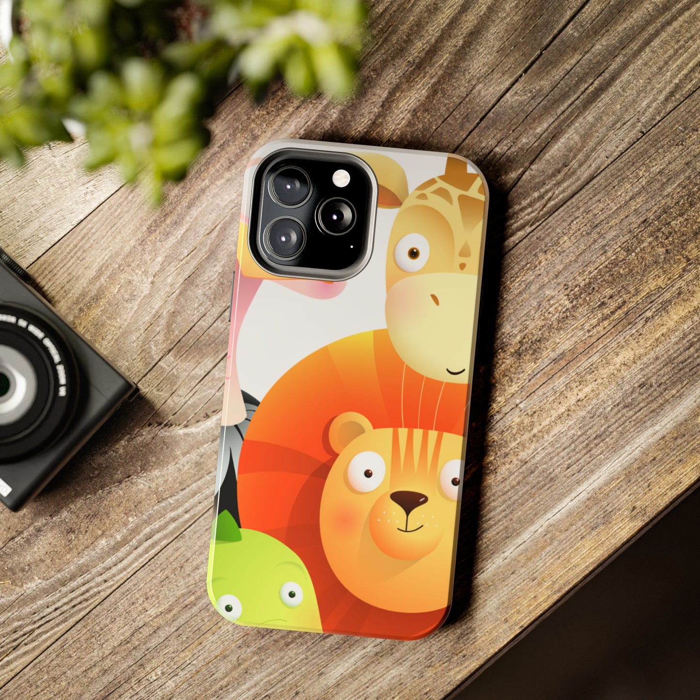 Cute Animals Apple Iphone Tough Phone Cases