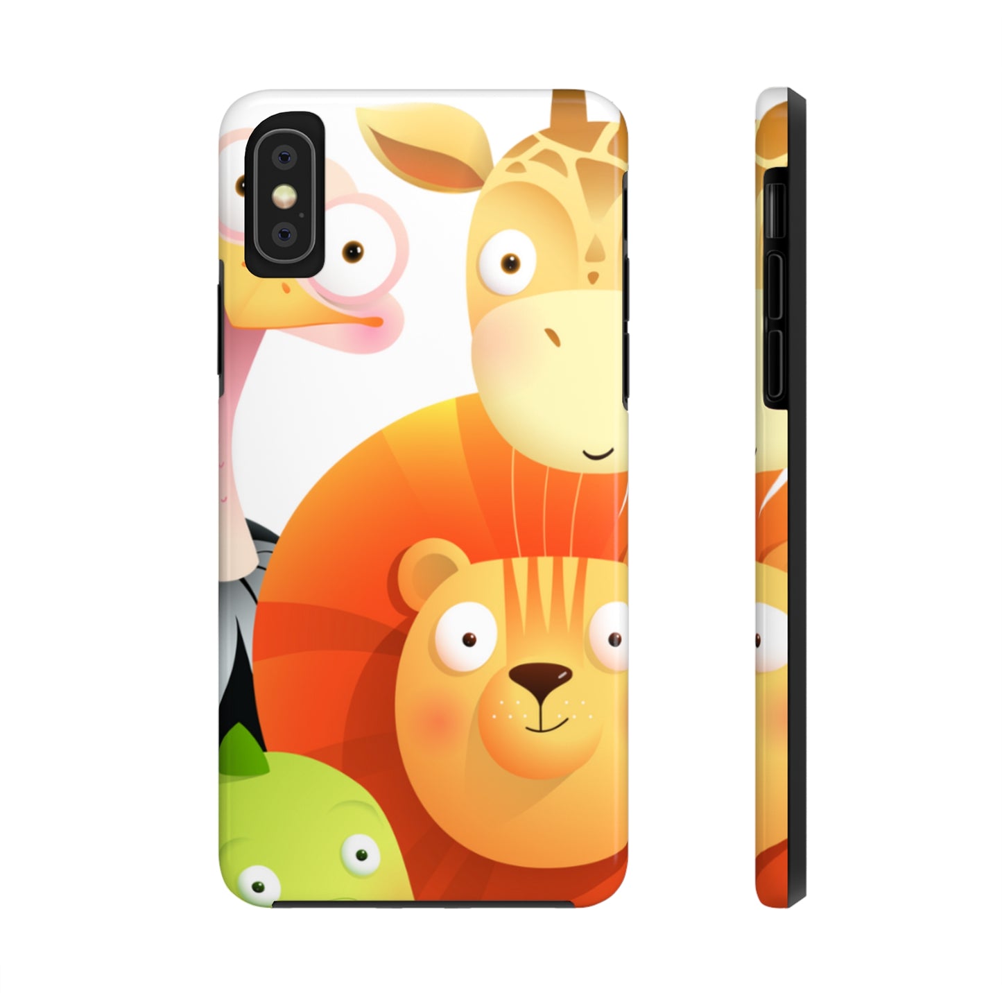 Cute Animals Design Tough Phone Case for Apple iPhone