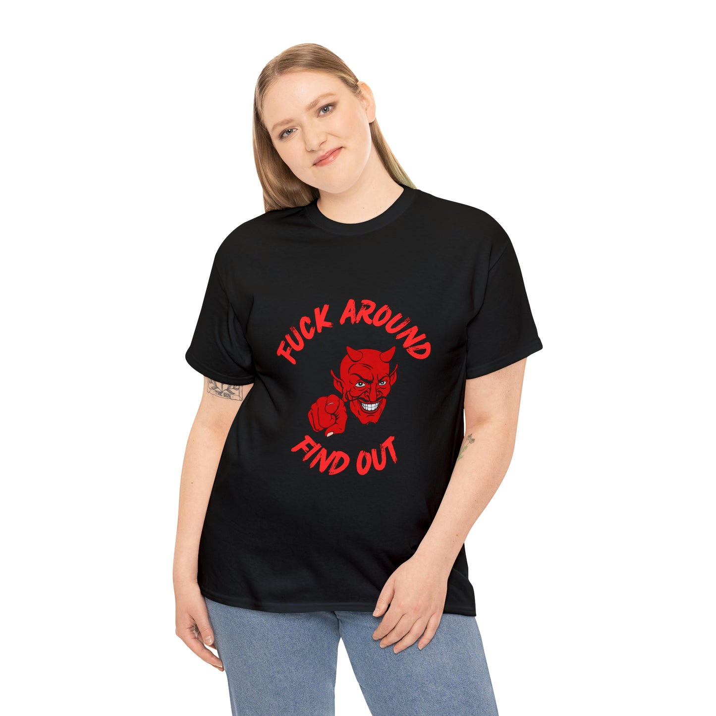 Devilish Warning T-Shirt: 'F*** Around Find Out