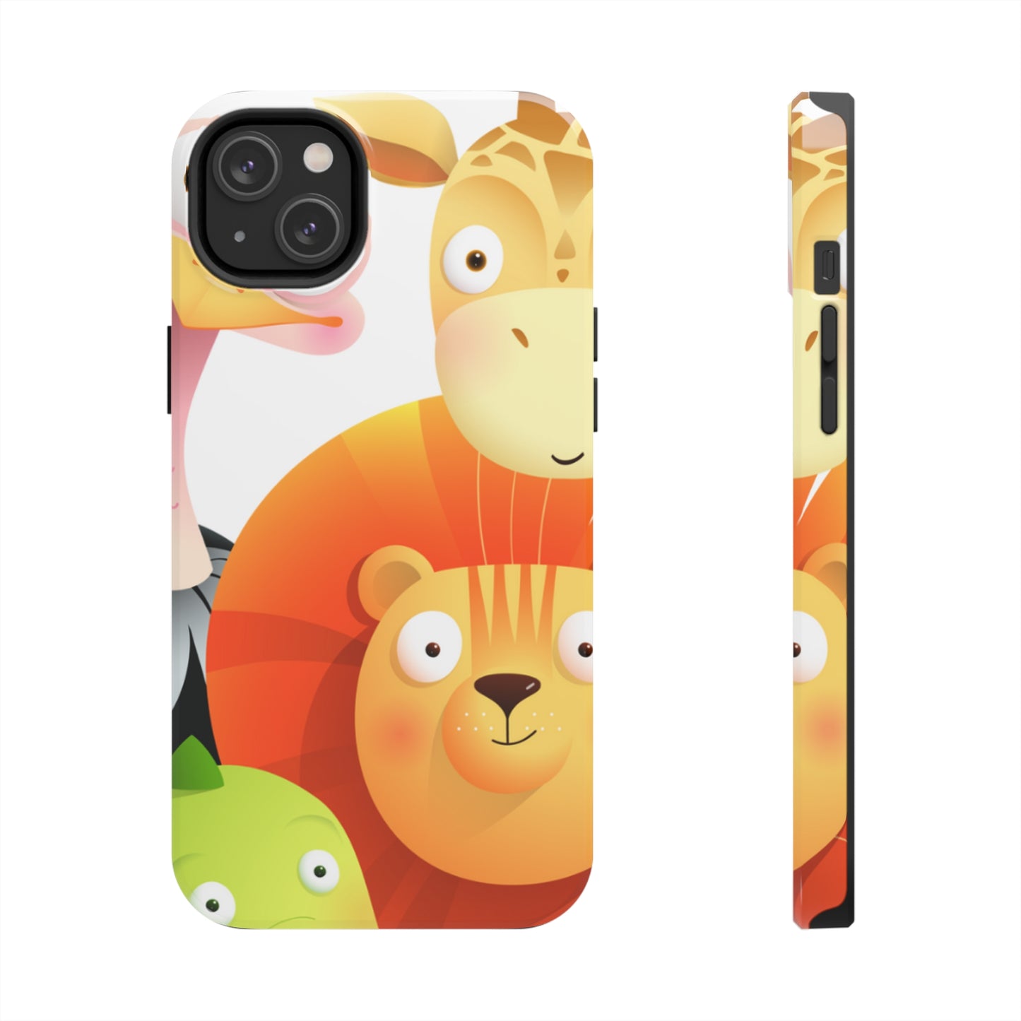 Cute Animals Design Tough Phone Case for Apple iPhone