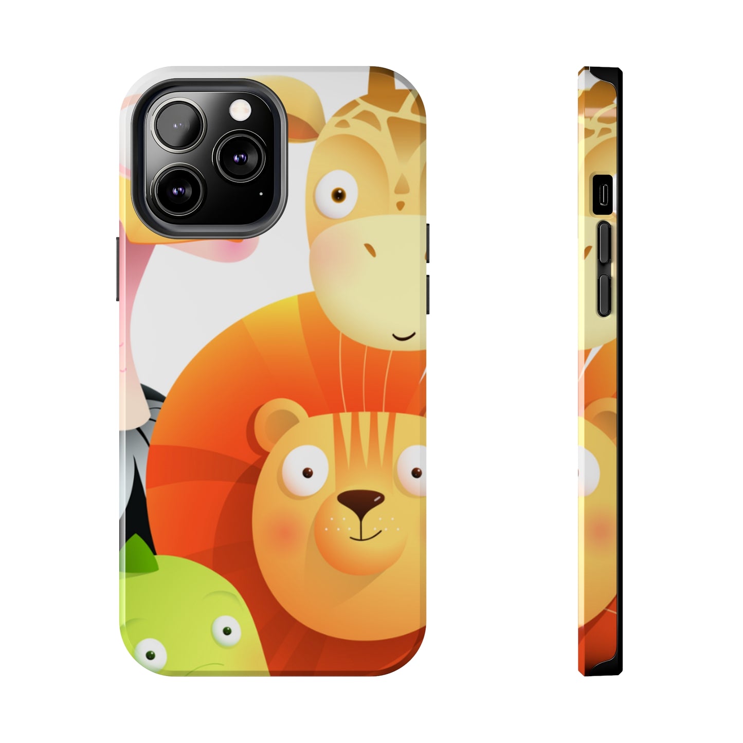 Cute Animals Design Tough Phone Case for Apple iPhone