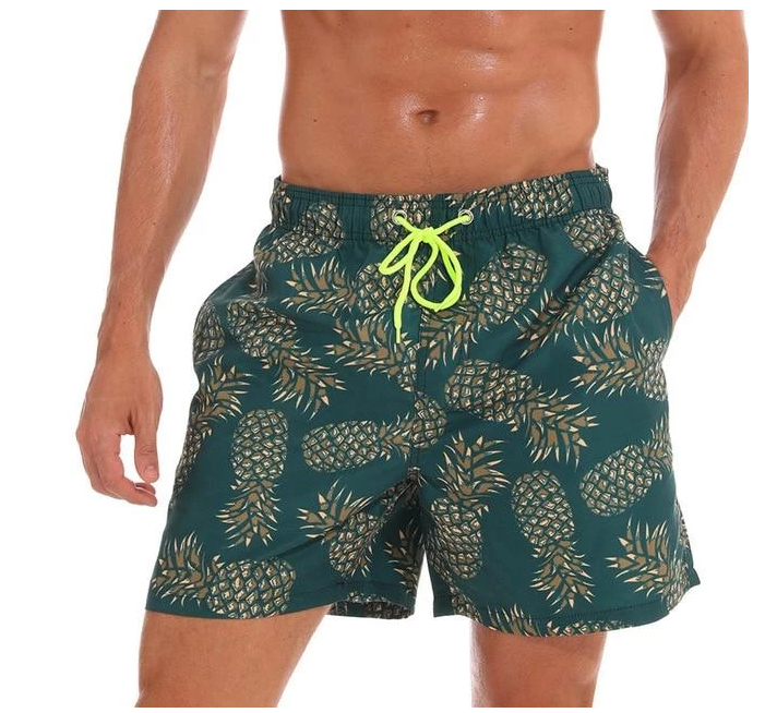 Men's Beach Pants Quarter Print Shorts