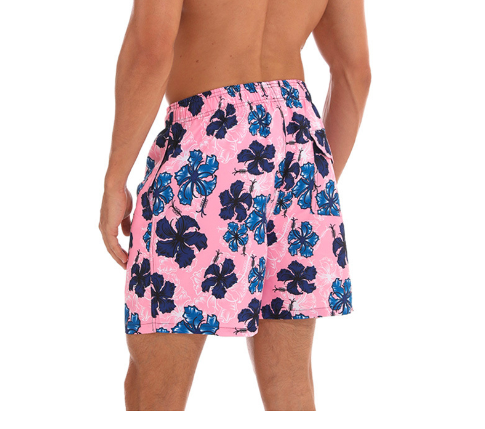 Men's Beach Pants Quarter Print Shorts