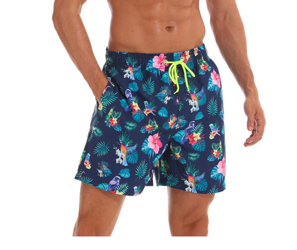 Men's Beach Pants Quarter Print Shorts