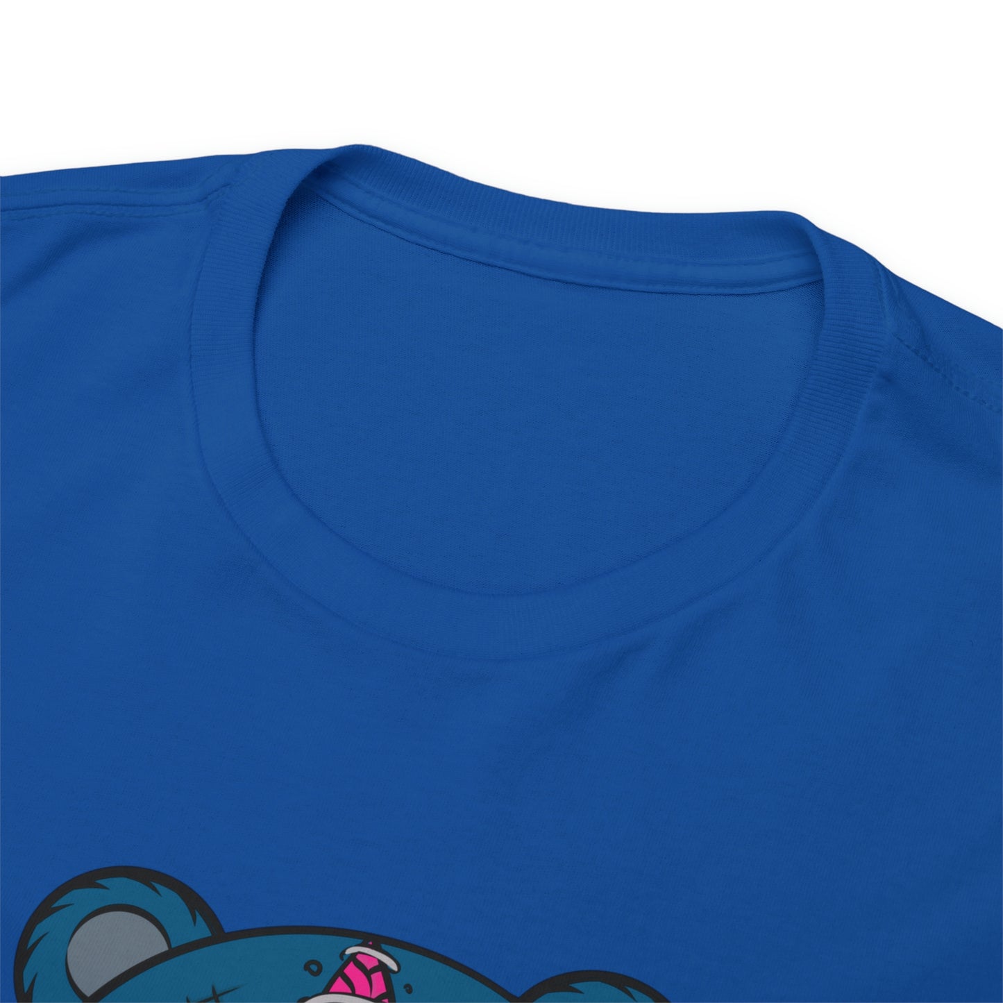 Zombie Brain Teddy Bear Unisex Heavy Cotton Tee