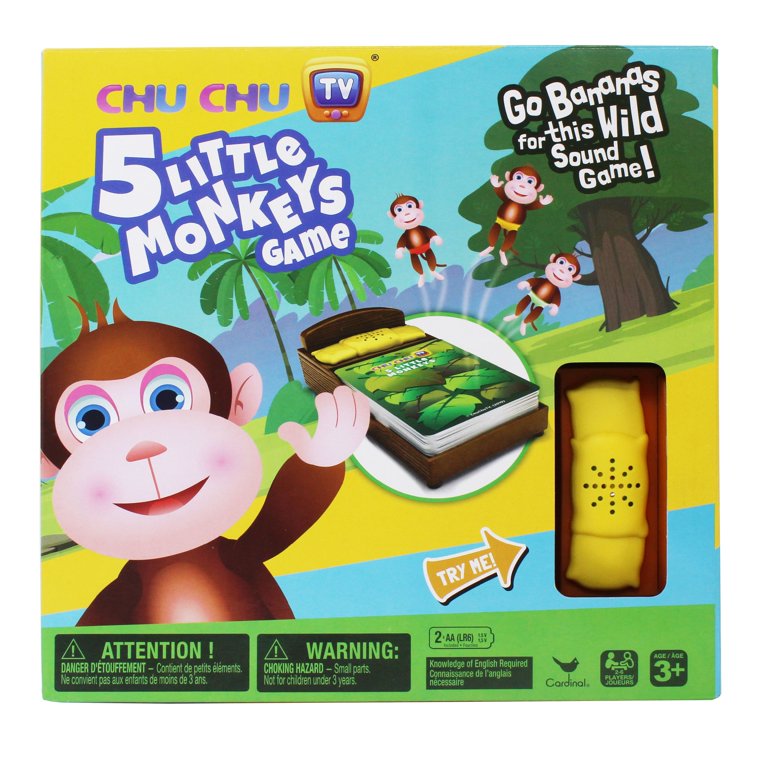 Chu Chu TV 5 Little Monkeys Game