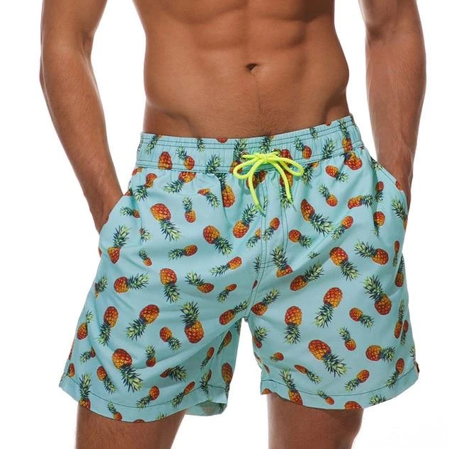 Men's Beach Pants Quarter Print Shorts