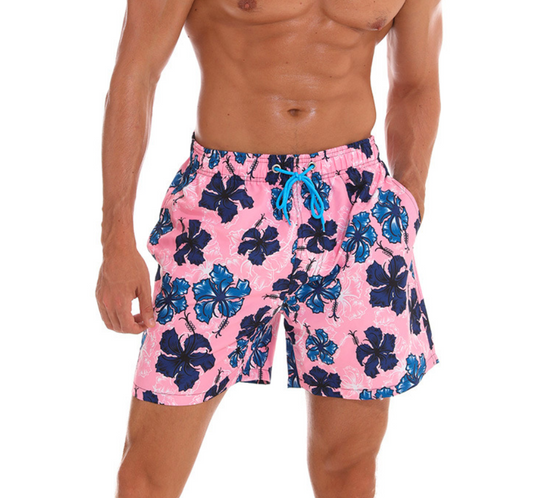 Men's Beach Pants Quarter Print Shorts