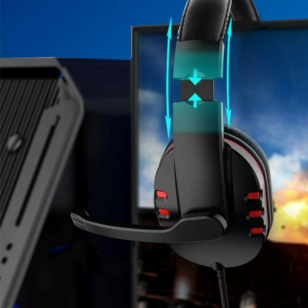 Pro Gamer Headset For PS4 PlayStation 4 Xbox One & PC