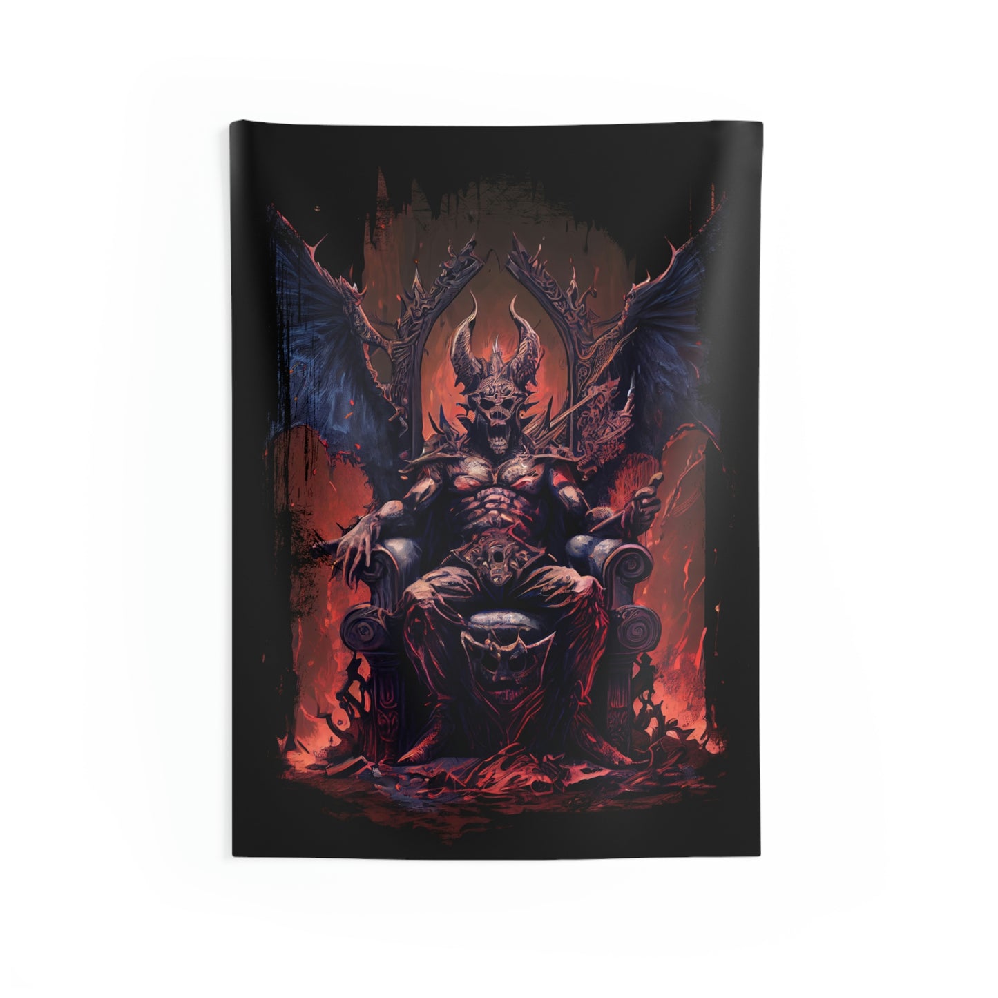 DEVILS THRONE UNDERWORLD Indoor Wall Tapestry