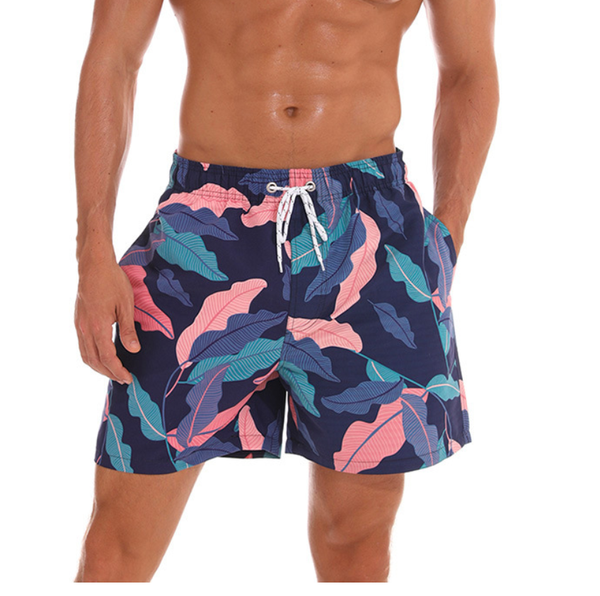 Men's Beach Pants Quarter Print Shorts