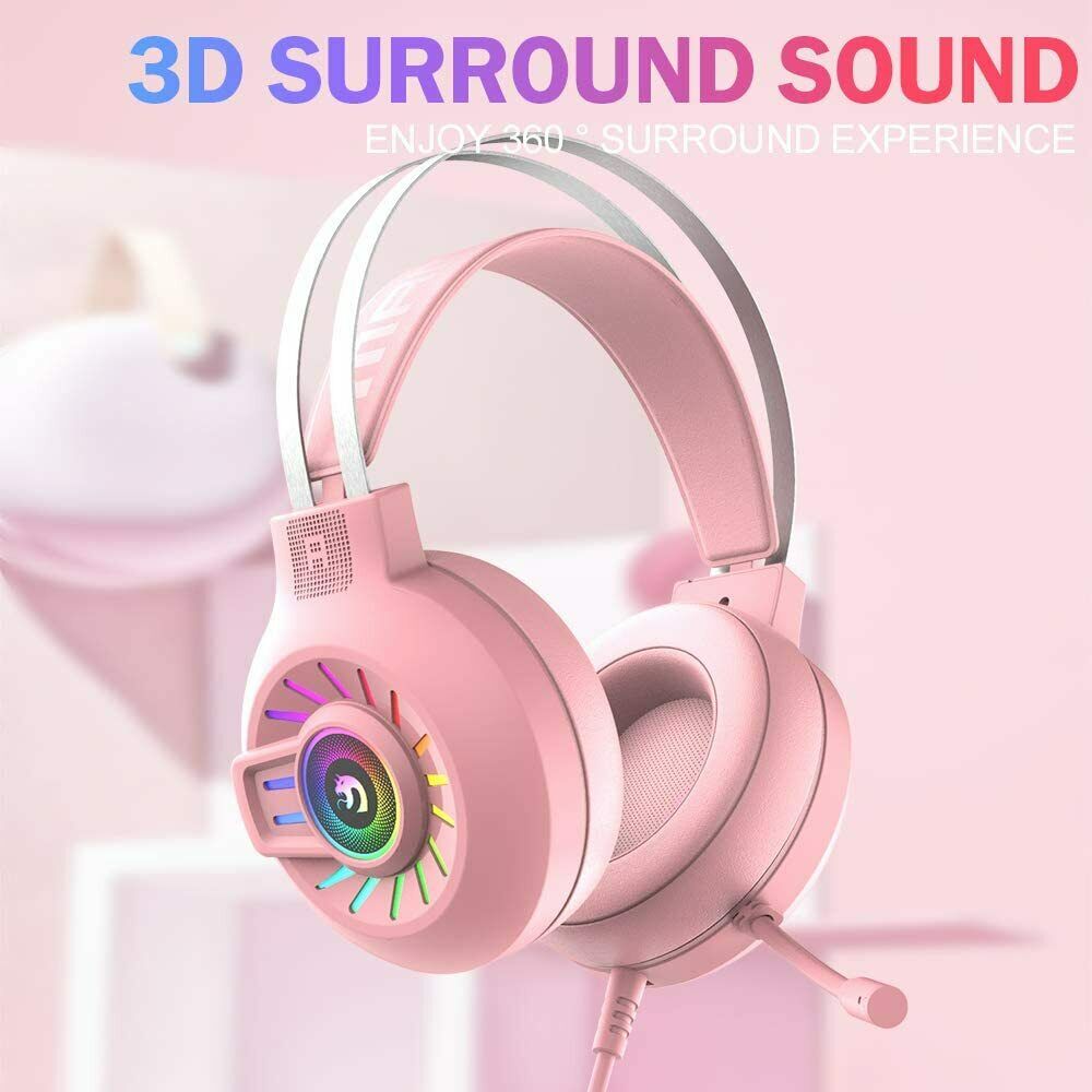 3.5mm Gaming Headset With Mic Headphone For PC Nintendo PS4 Xbox One