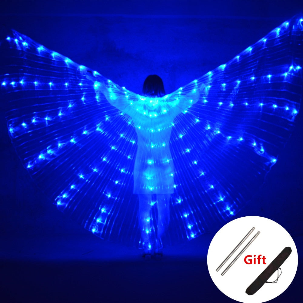 Belly Dance LED Wings Performance Butterfly Wings