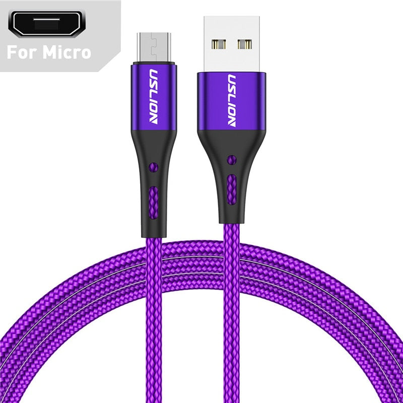 3A 10FT USB A to Micro USB Cable