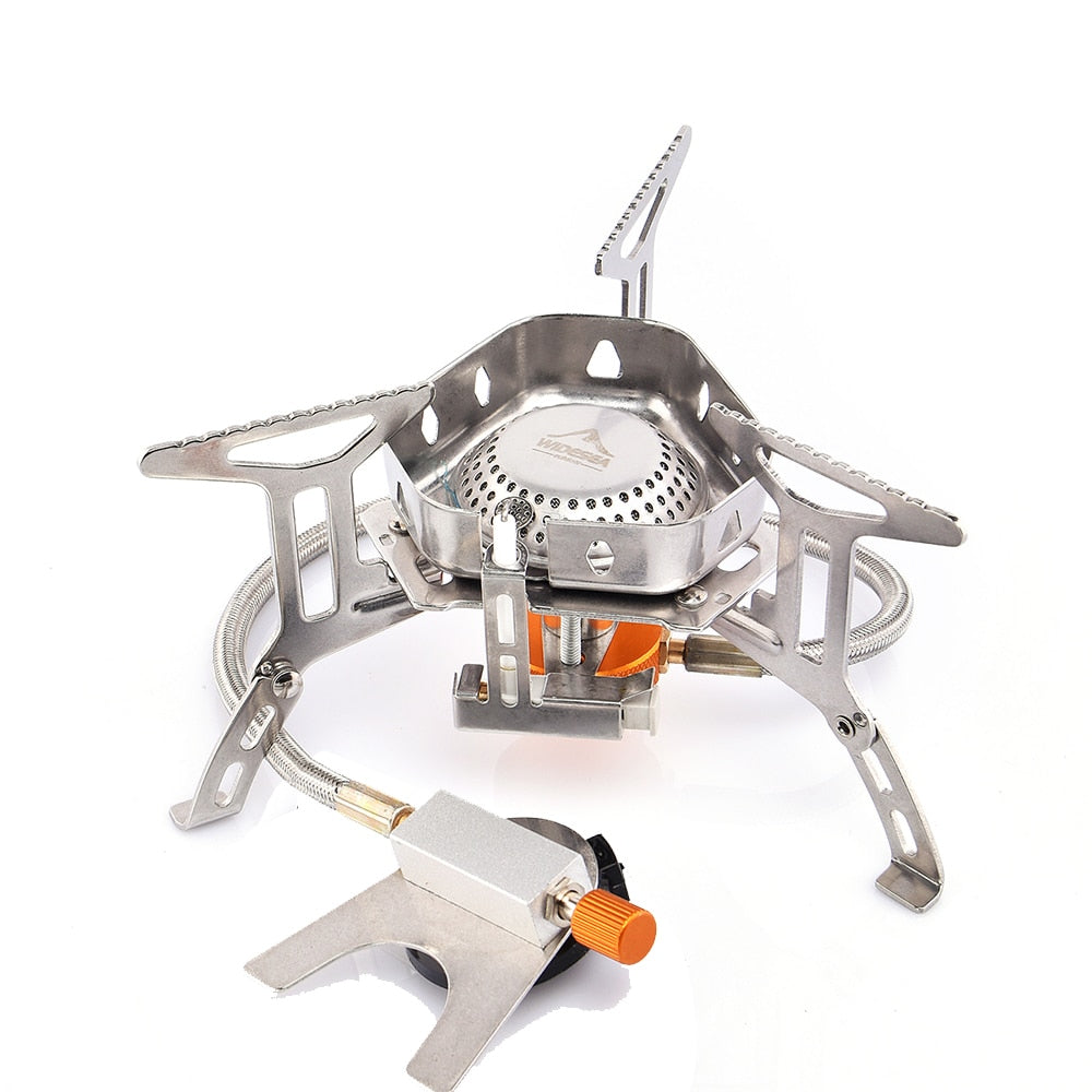 Camping Wind Proof Gas Burner Outdoor Stove Heater