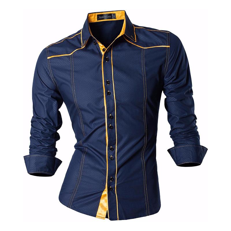 Men's Casual Dress Shirts Stylish Long Sleeve