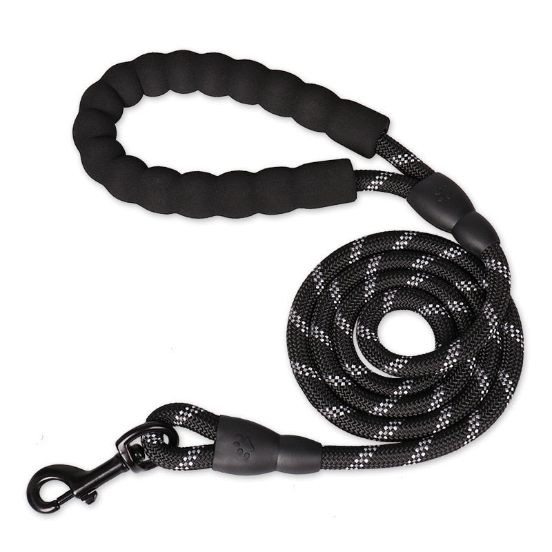 5ft/6.5ft/10ft Mid Size Dog Leash Pet 50-100lbs Luminating Night