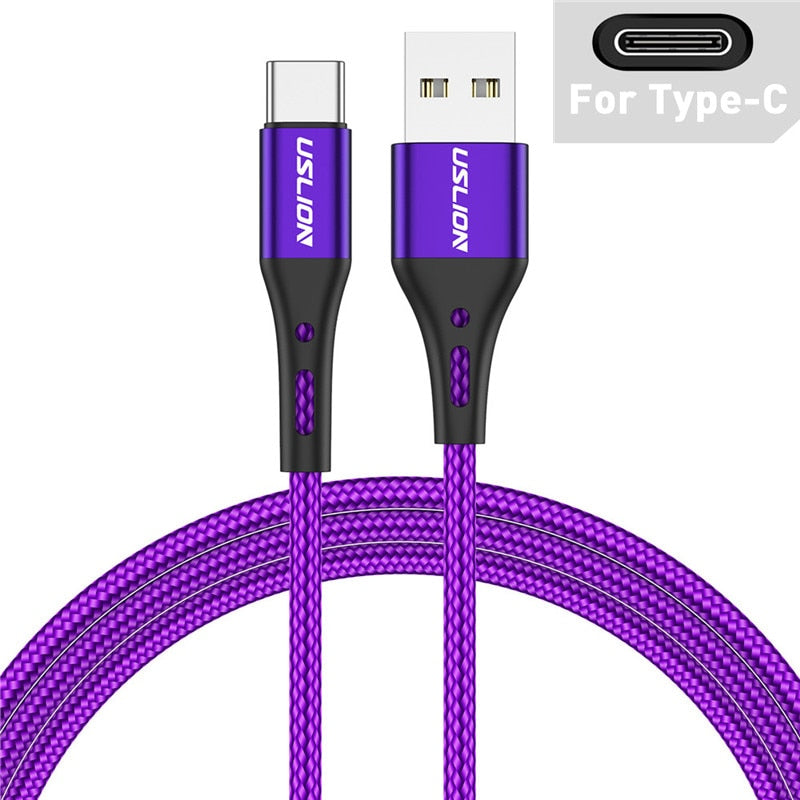 3A 1.5FT USB A to Type C Cable