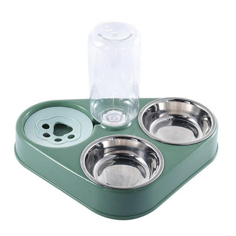 Cat Feeder Bowl and Water Dish